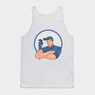 Plumbing Man Tank Top